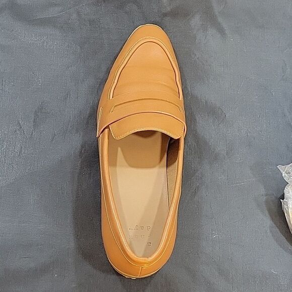A.NEW.DAY POINTED TOE SLIP-ON CLOVER LOAFER FLAT SHOE - Picture 6 of 15